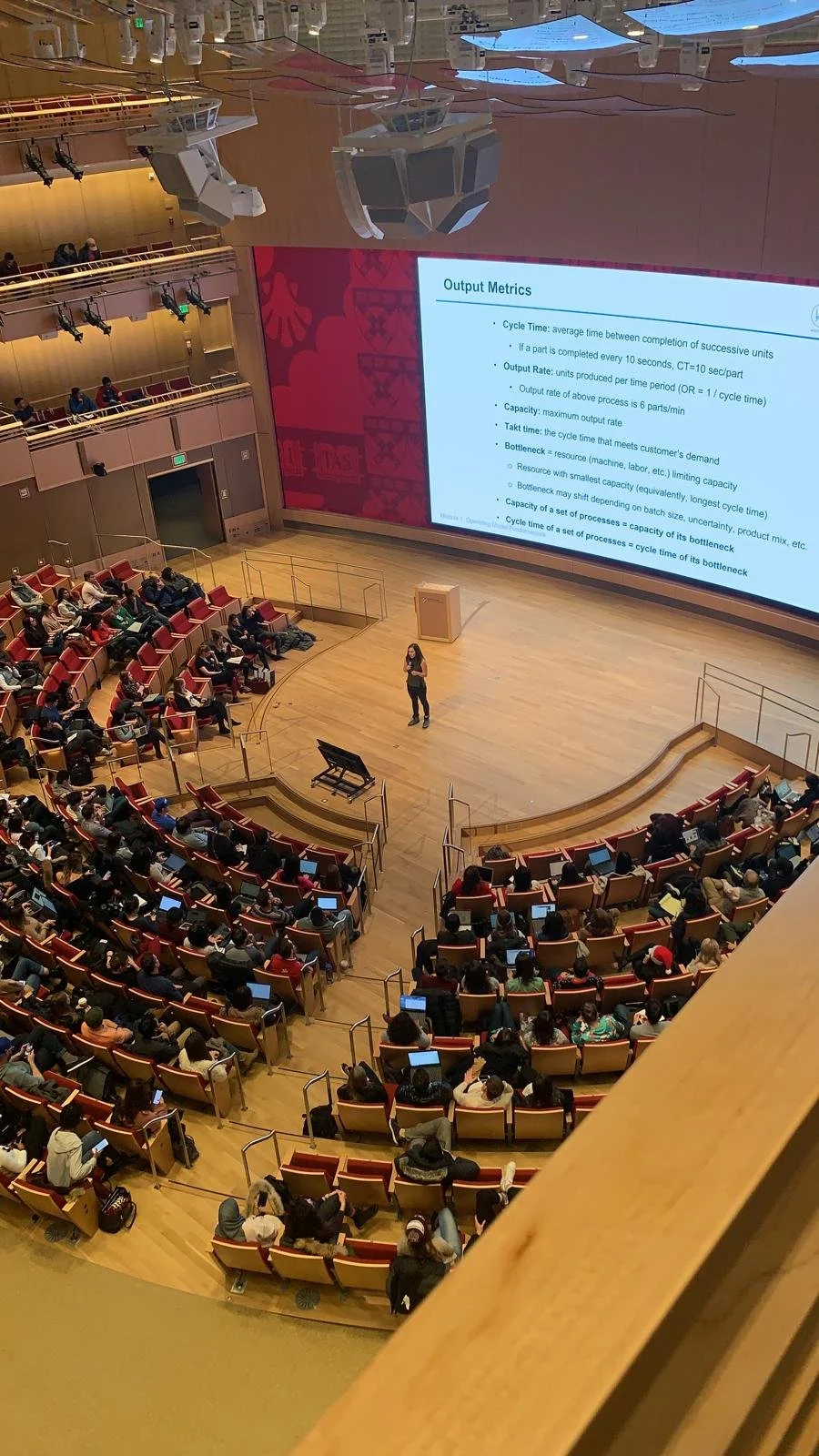 Operations Lecture, HBS First Years